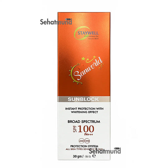Sunworld Sunblock SPF100 30g