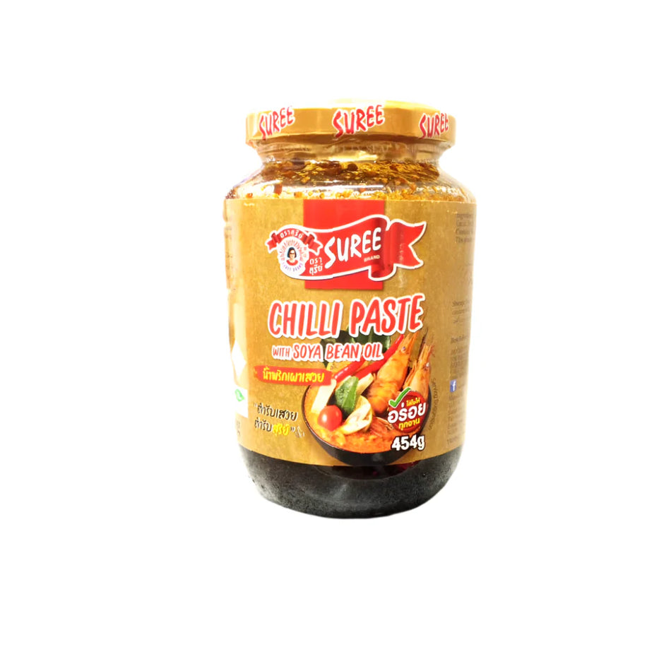 Suree Chilli Paste With Soya Bean Oil 454g
