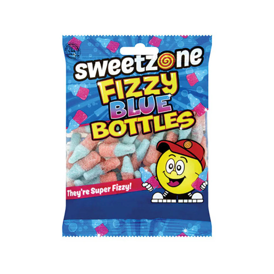 Sweetzone Fizzy Blue Bottles Jelly 90g