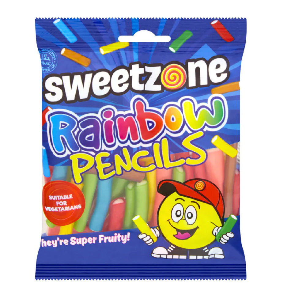 Sweetzone Rainbow Pencil Jelly 90g