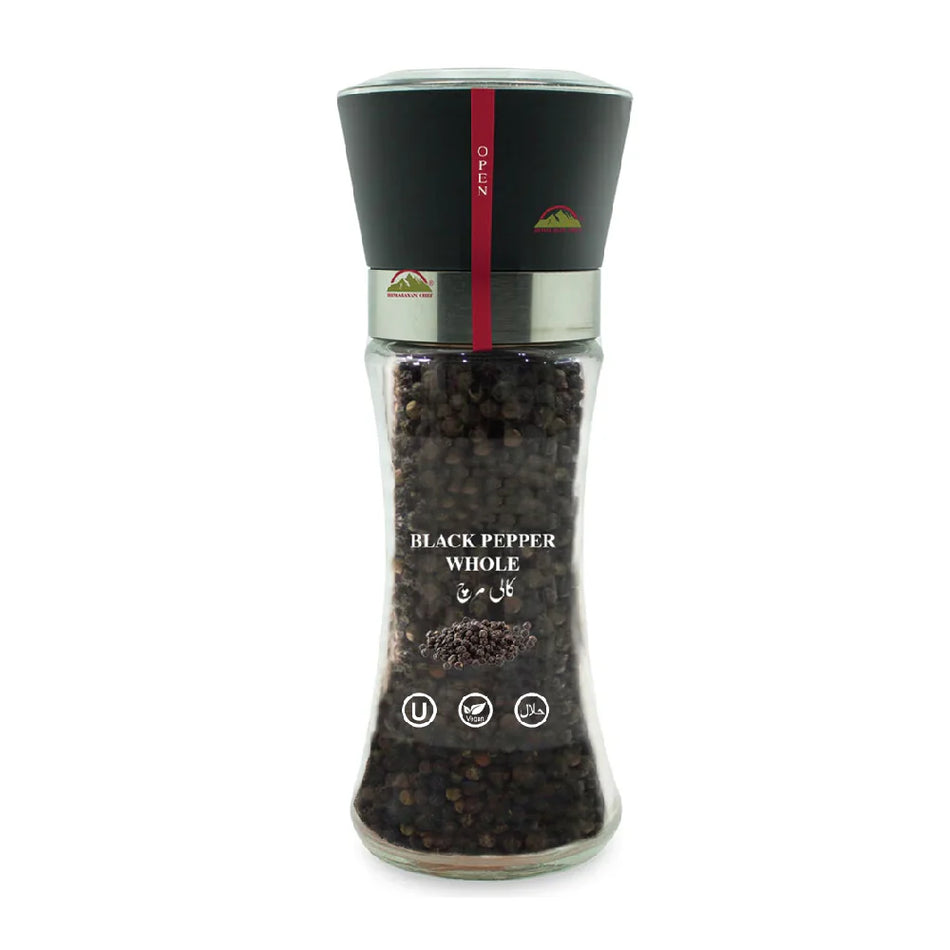 The Black Pepper Whole Grinder Bottle 160g