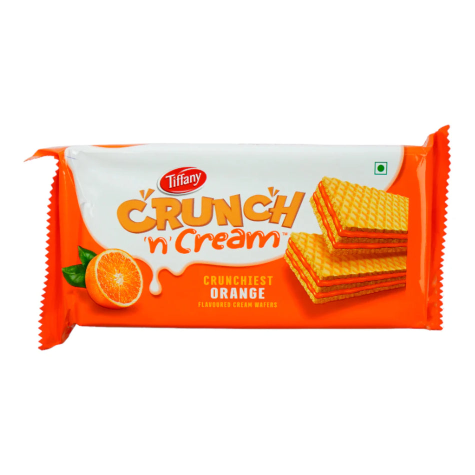 Tiffany Wafers Crunch Orange 65g