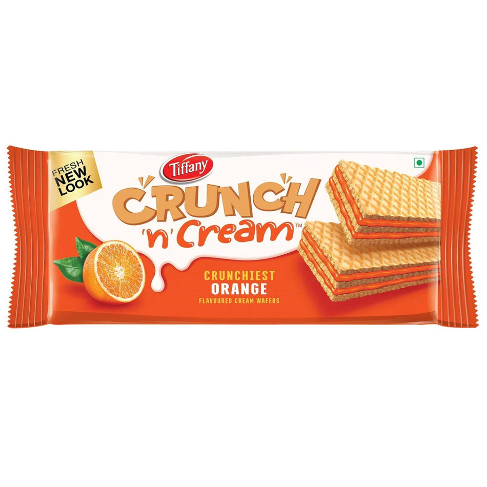 Tiffany Wafers Orange Cream 135g