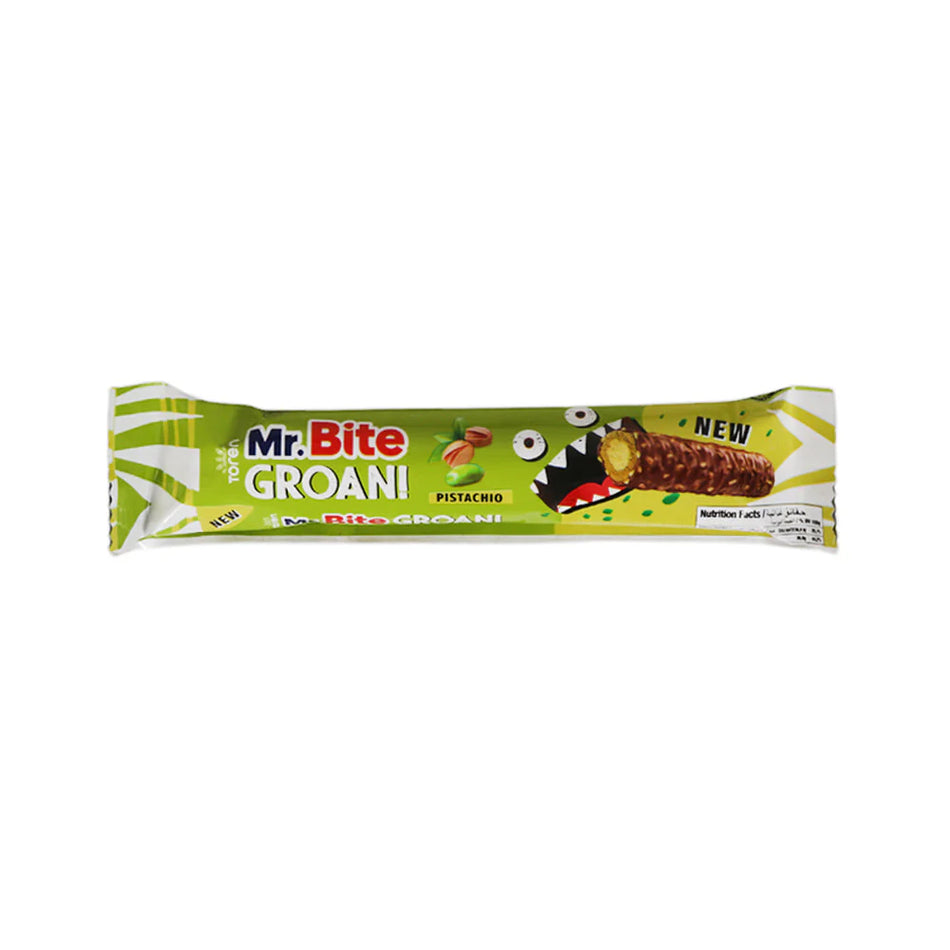 Toren Mr Bite Choco Groan Pistachio 28g