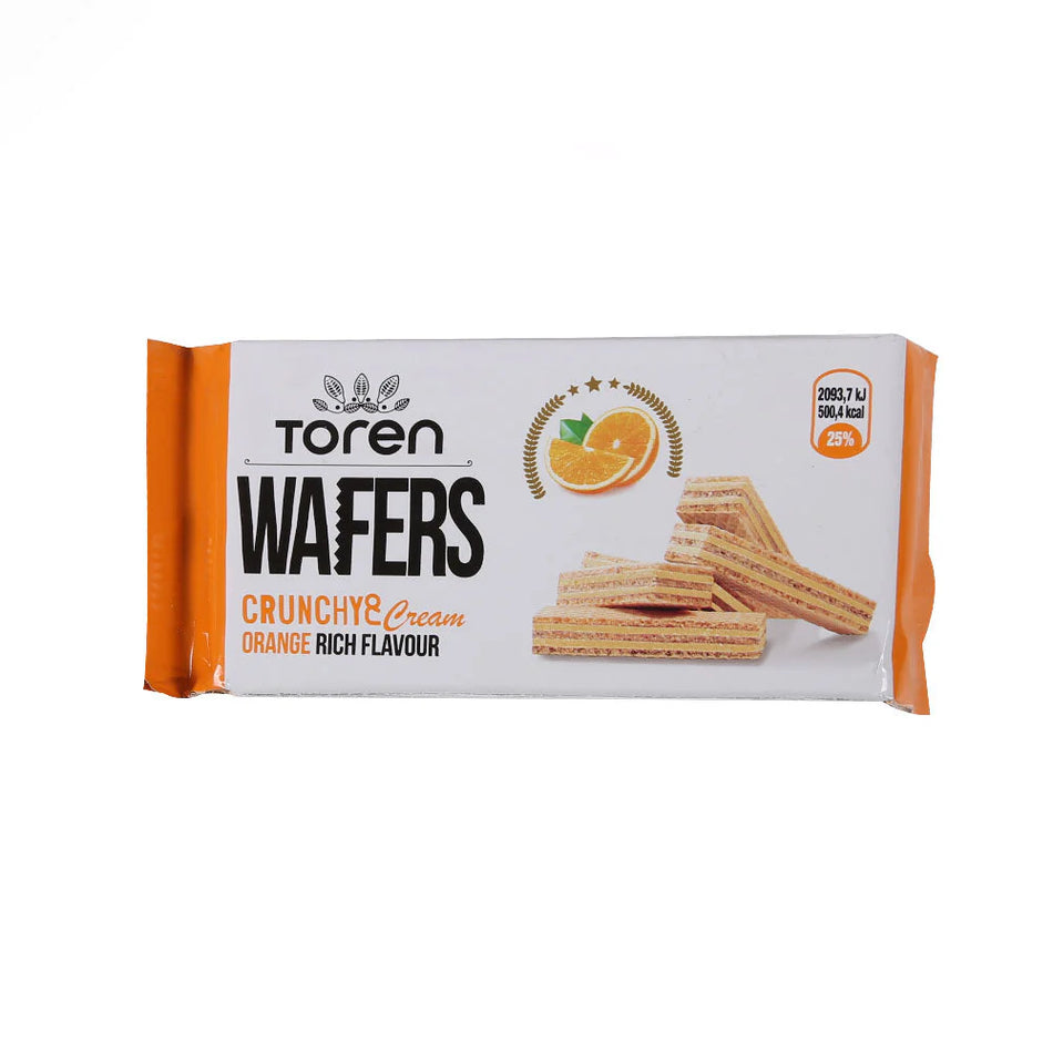 Toren Wafers Crunchy & Cream Orange 55g