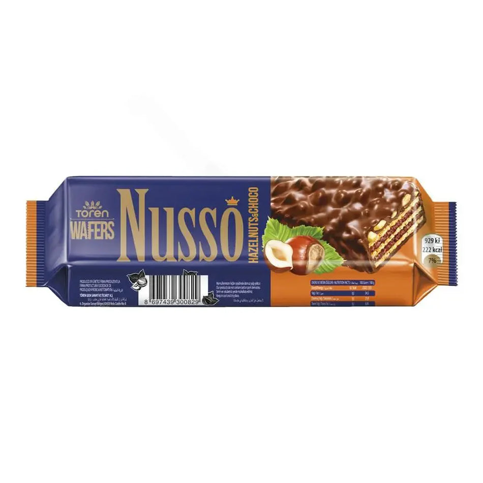 Toren Wafers Nusso Hazelnuts & Choco 38g