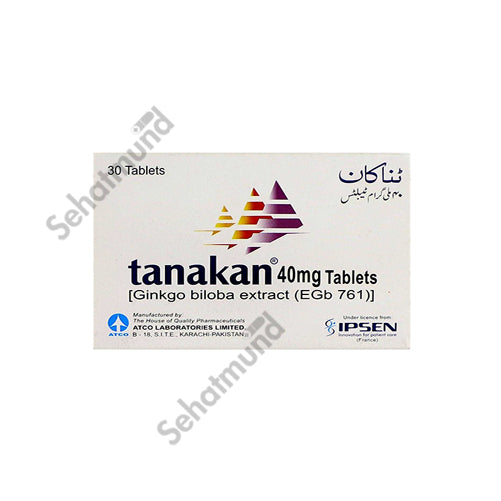 Tanakan Tablets 40Mg