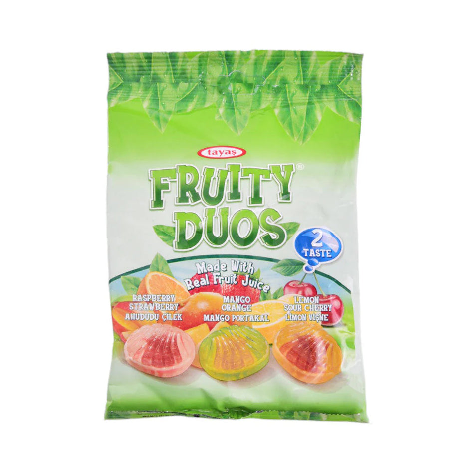 Tayas Fruity Duos 2 Teaste Real Fruit Juice 90g