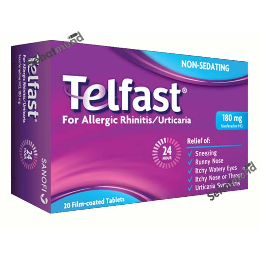 Telfast Tablets 180mg