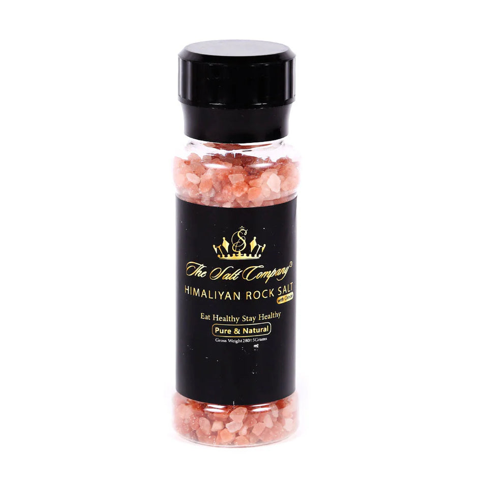 The Pink Salt Coarse Salt Grinder Bottle 280g