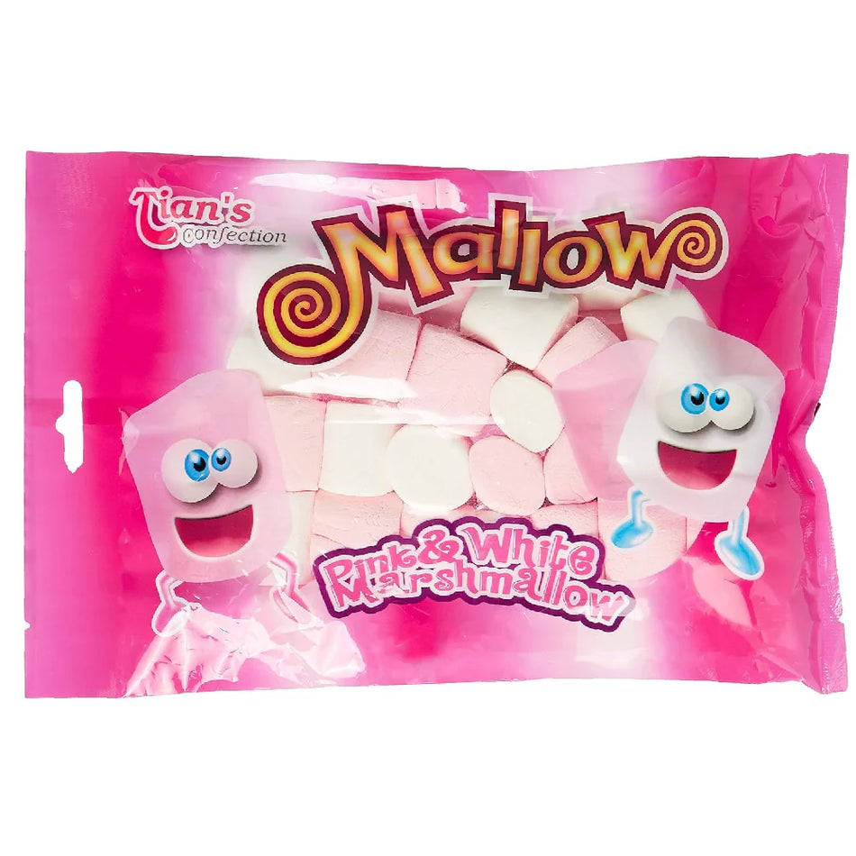 Tians Marshmallow Pink and White 225g