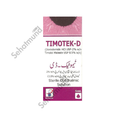 Timotek-D Eye Drop 0.5% 5ml