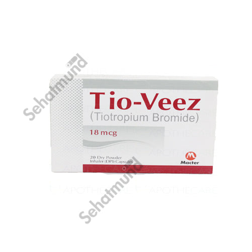 Tio-Veez Dpi Capsules 18mcg