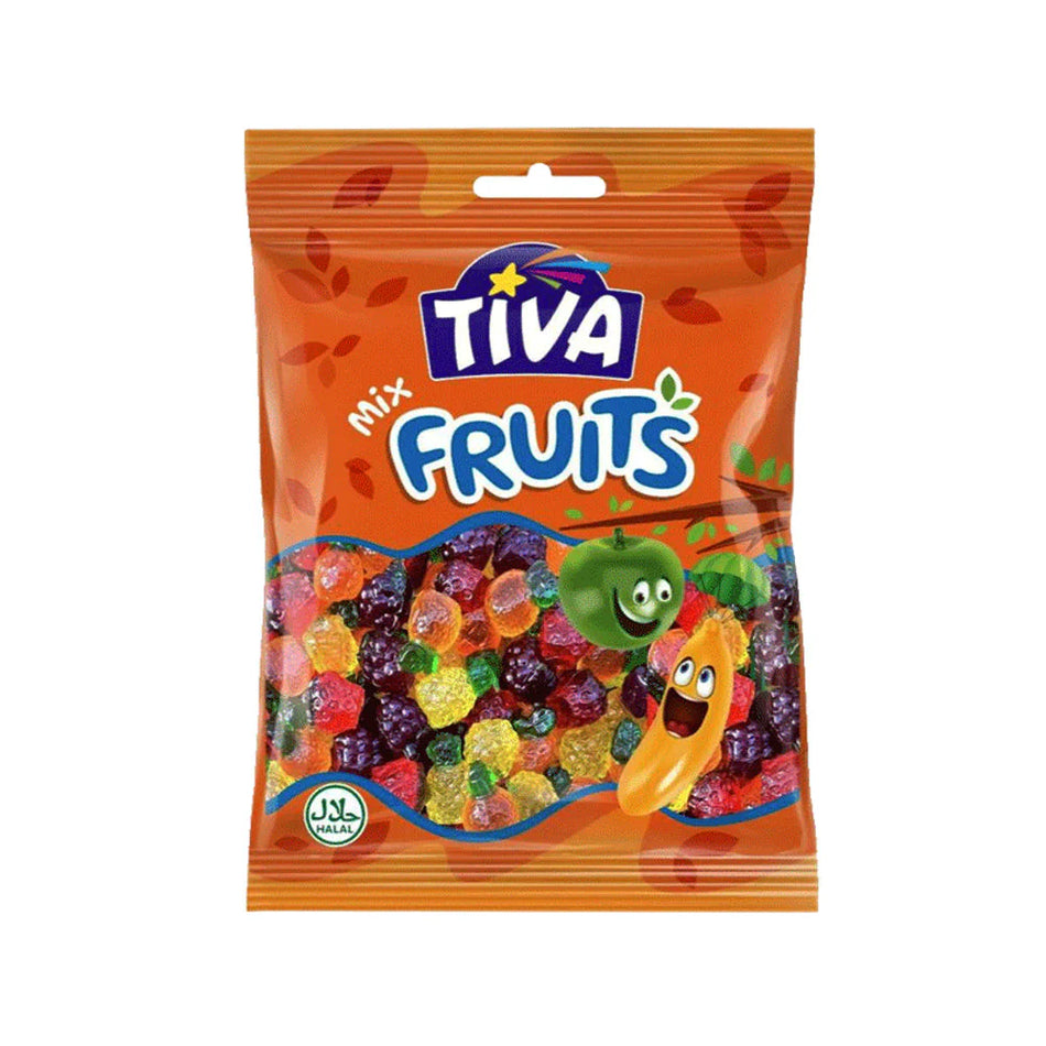 Tiva Mix Fruit Jelly 80g
