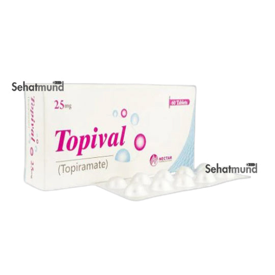 Topival Tablets 25mg