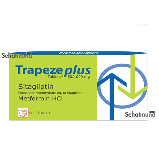Trapeze Plus Tablets 50/1000mg