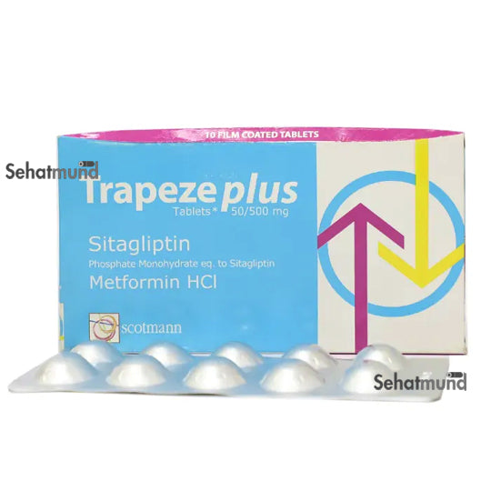 Trapeze Plus Tablets 50/500mg