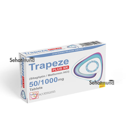 Trapeze Plus XR Tablets 50/1000mg