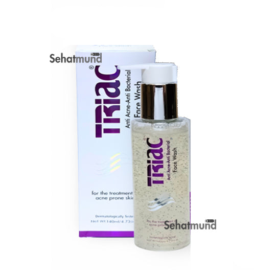 Triac Anti Acne Anti Bacterial Face Wash 140ml