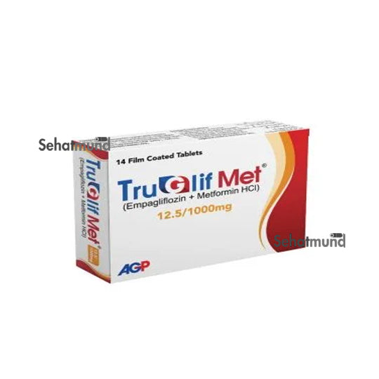 Truglif Met Tablets 12.5/1000mg