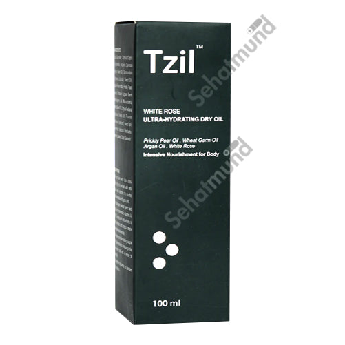 Tzil White Rose Ultra Hydrating Dry Oil 100ml