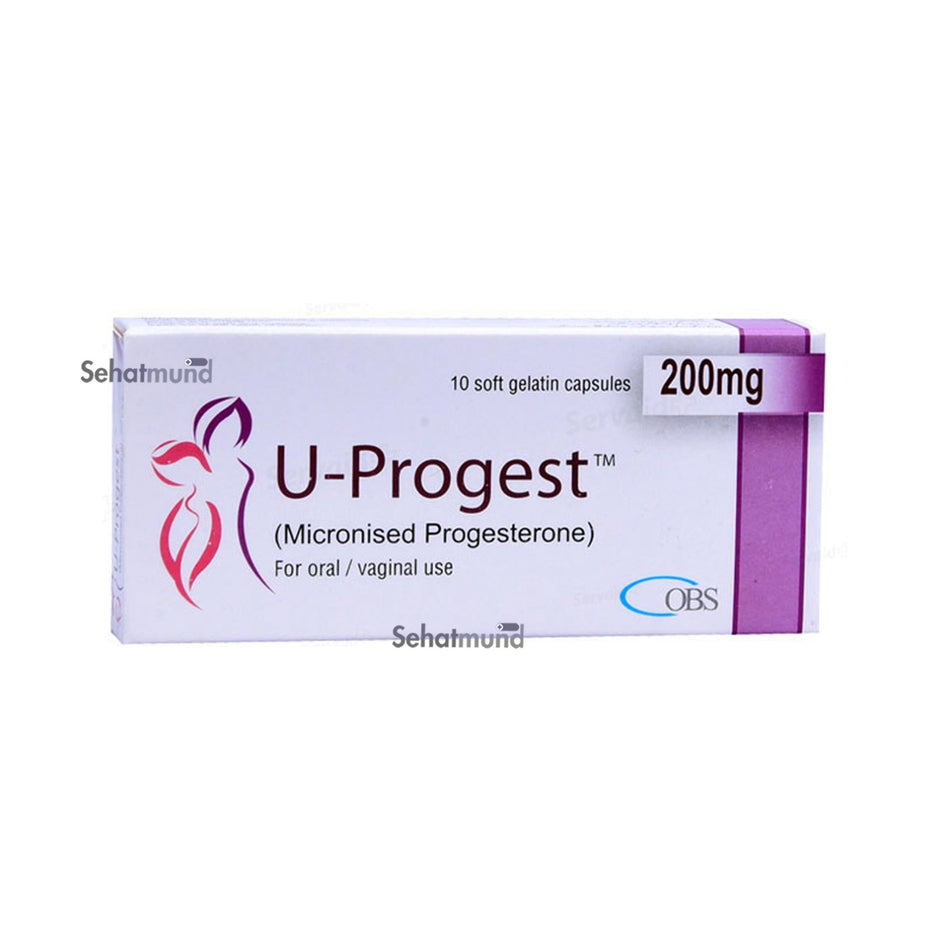 U-Progest Capsules 200mg