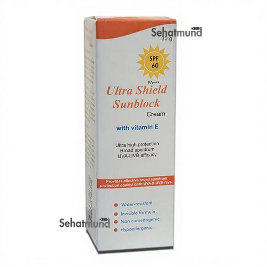 Ultra Shield Sunblock Cream SPF60 30g