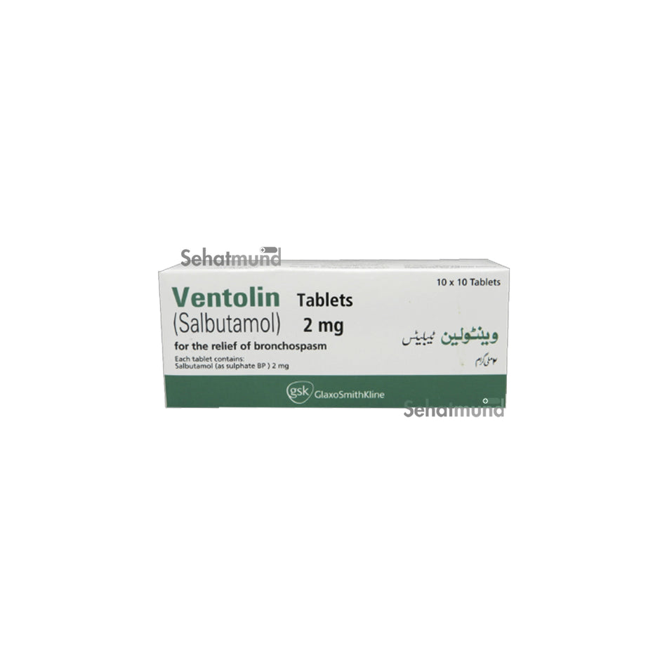 Ventolin Tablets 2mg