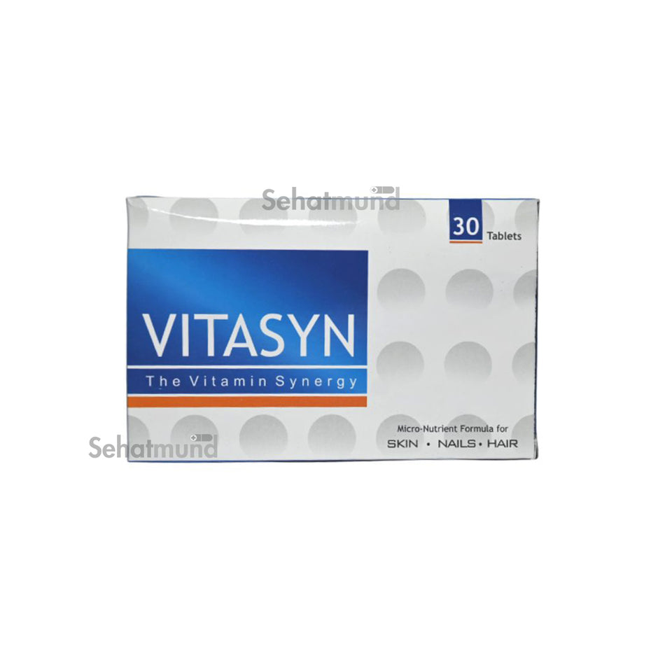 VITASYN (The Vitamin Synergy Micro-Nutrient Formula for SKIN. NAILS HAIR)