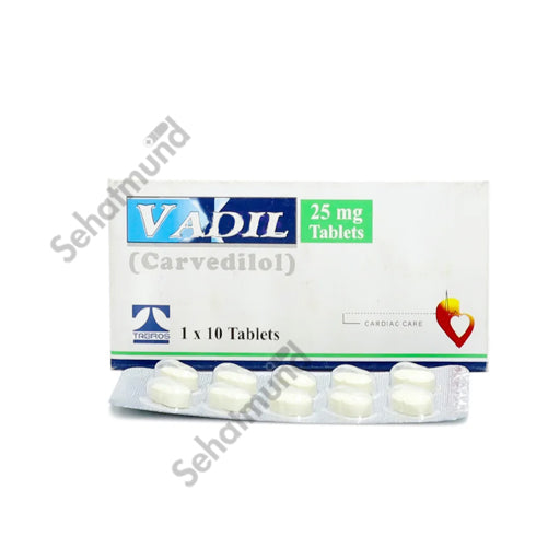 Vadil Tablets 25mg