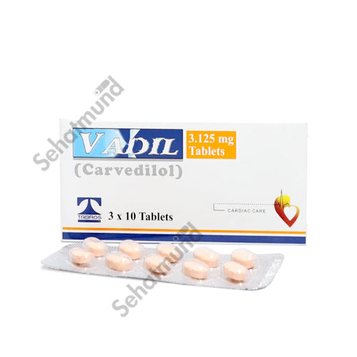 Vadil Tablets 3.125mg