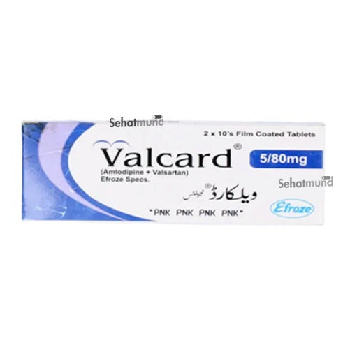 Valcard  Tablets 5/80mg