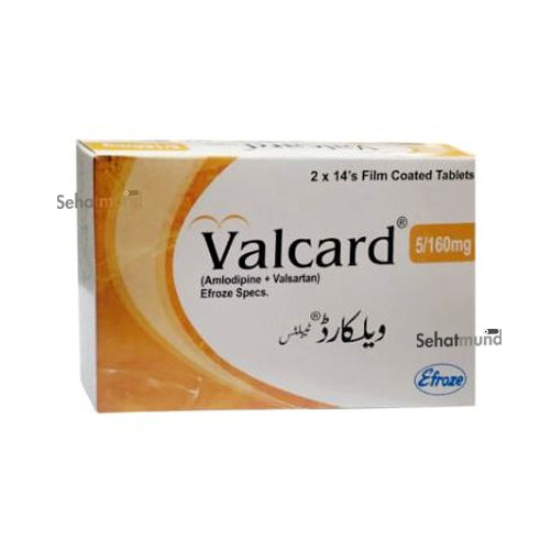 Valcard Tablets 5/160mg