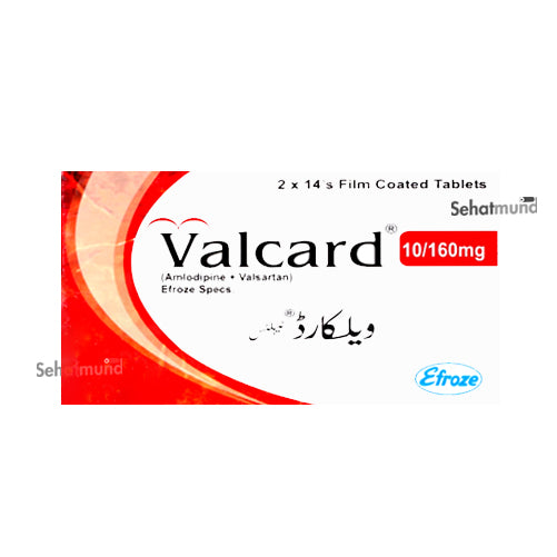 Valcard Tablets 10/160mg – SehatMund Online Medicine