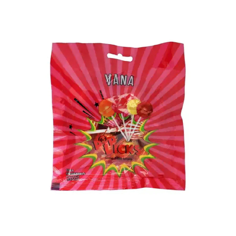Vana Poplicks Lollipop Pouch 10pcs 130g