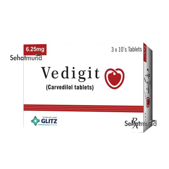 Vedigit Tablets 6.25mg