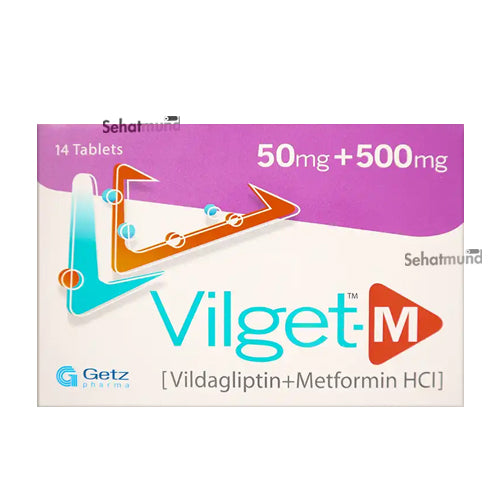 Vilget-M  Tablets 50+500mg