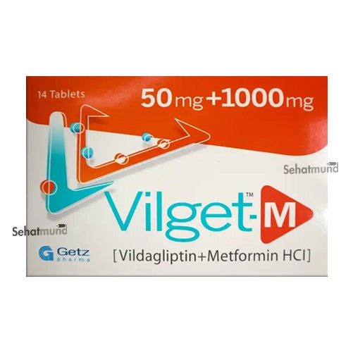 Vilget-M  Tablets 50+1000mg