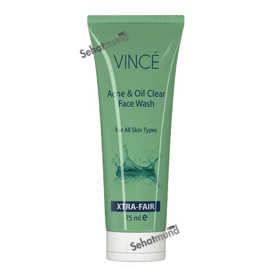 Vince Acne & Oil Clear Face Wash 75ml
