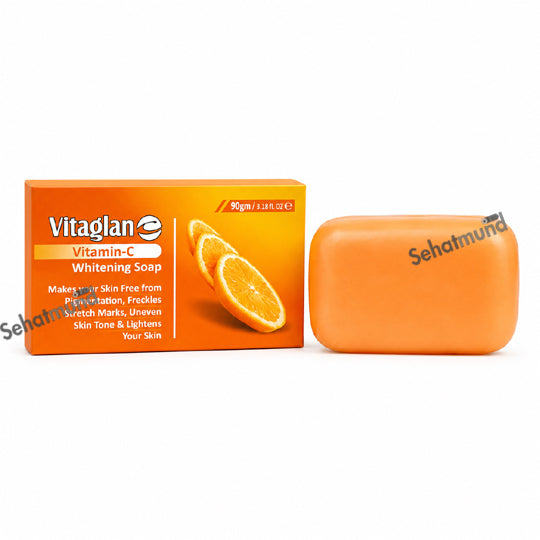 Vitaglan Vitamin C Whitening Soap 90g