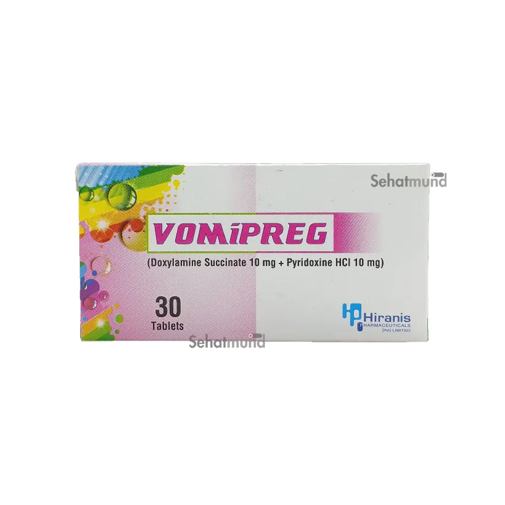 Vomipreg Tablets 10mg/10mg – SehatMund Online Medicine