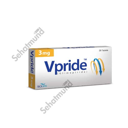 Vpride Tablets 3mg