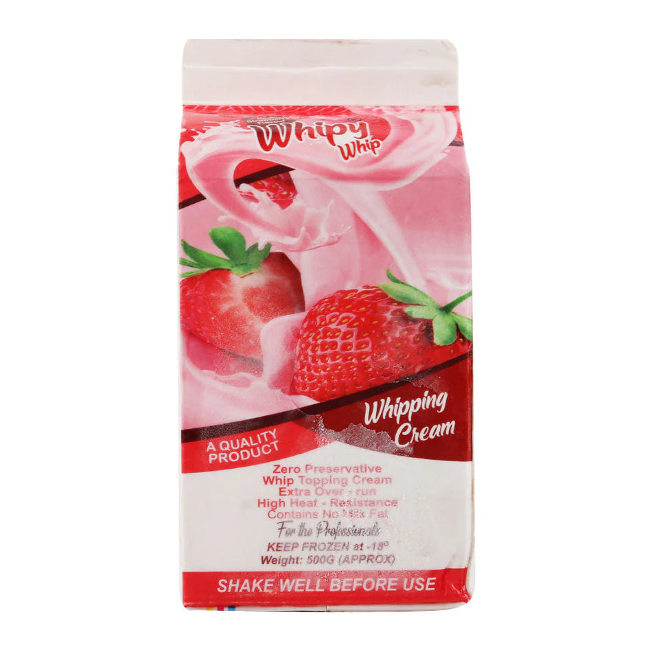 Whipy Whip Strawberry Cream 500g