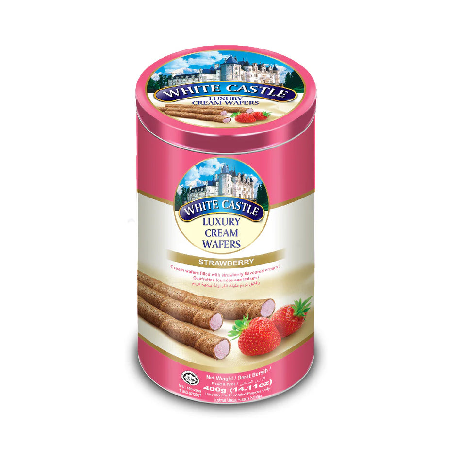 White Castle Wafers Strawberry 300g