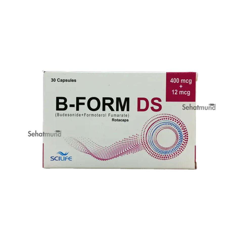 B-Form Ds Capsules 400mcg+12mcg