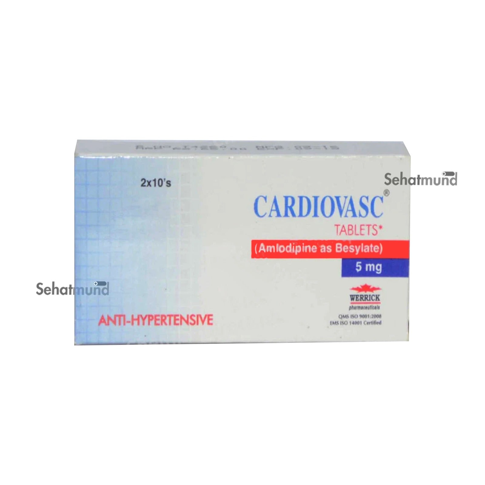 Cardiovasc Tablets 5mg – SehatMund Online Medicine