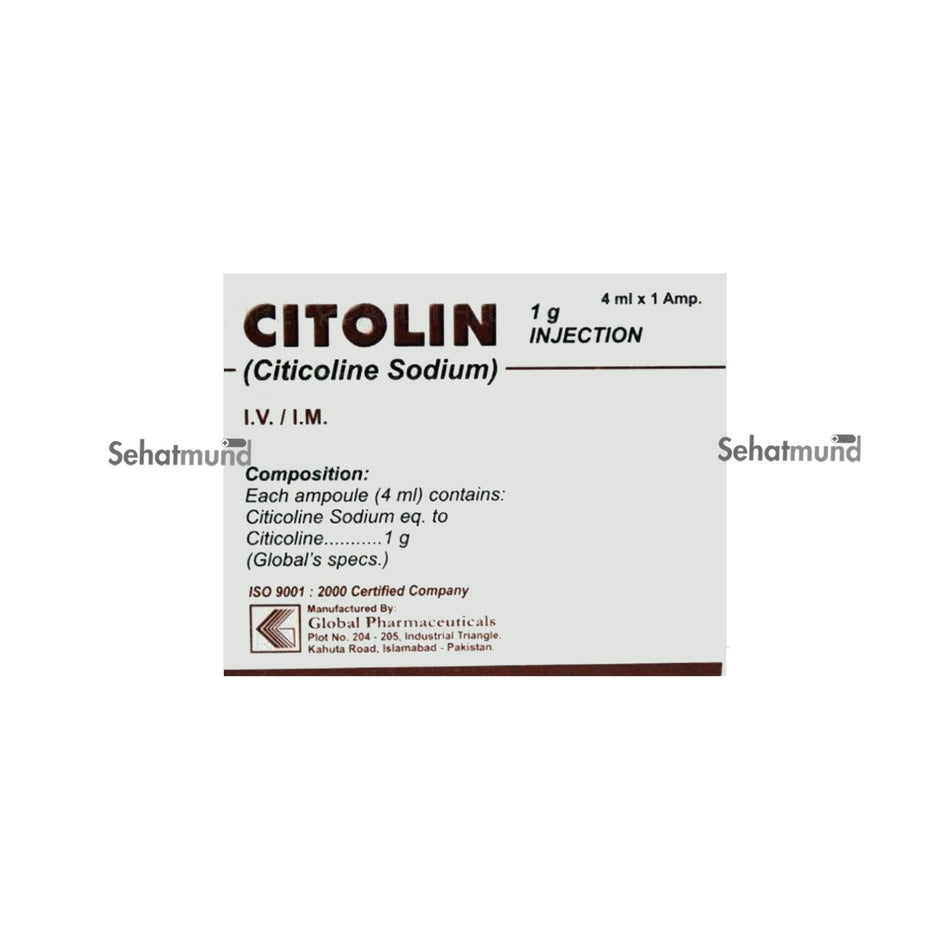 Citolin Injection 1g