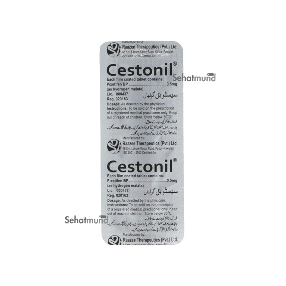 Cestonil Tablets 0.5mg