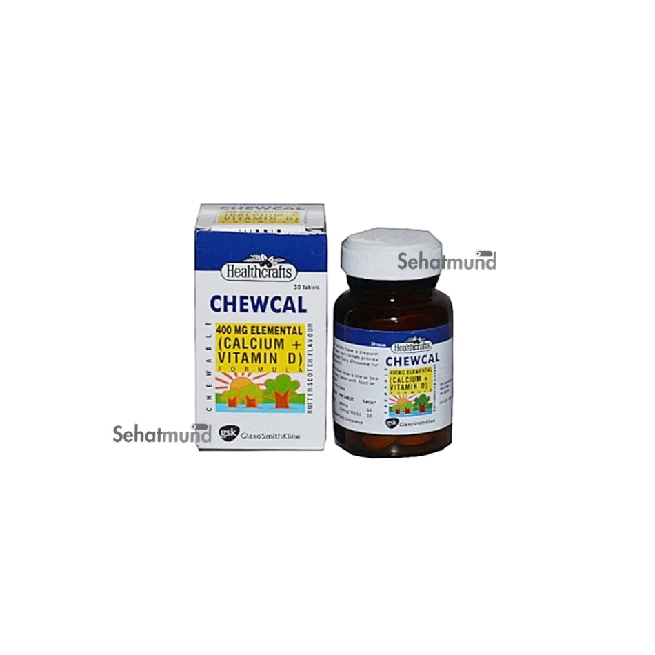 Chewcal Tablet 400mg/100IU