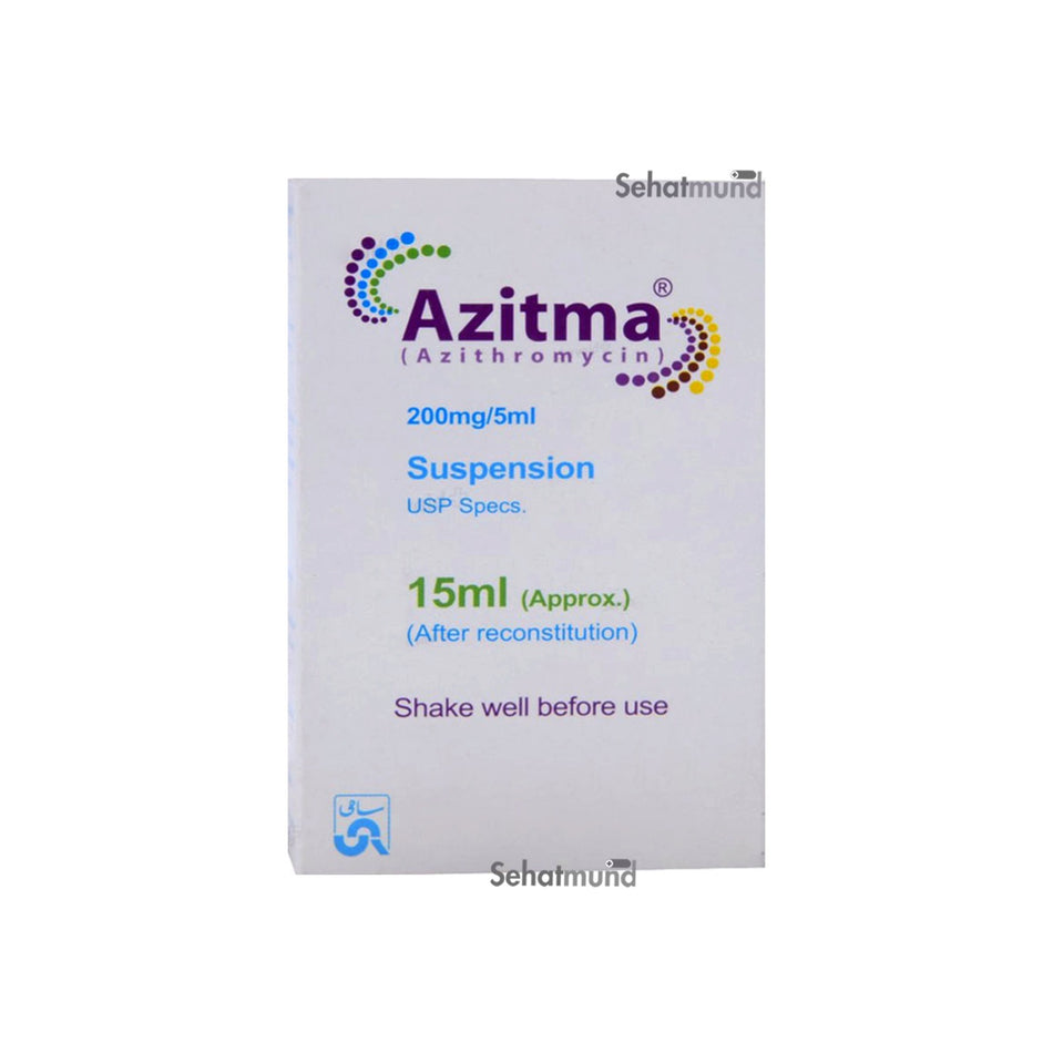 Azitma 200mg/5ml Syrup 15ml